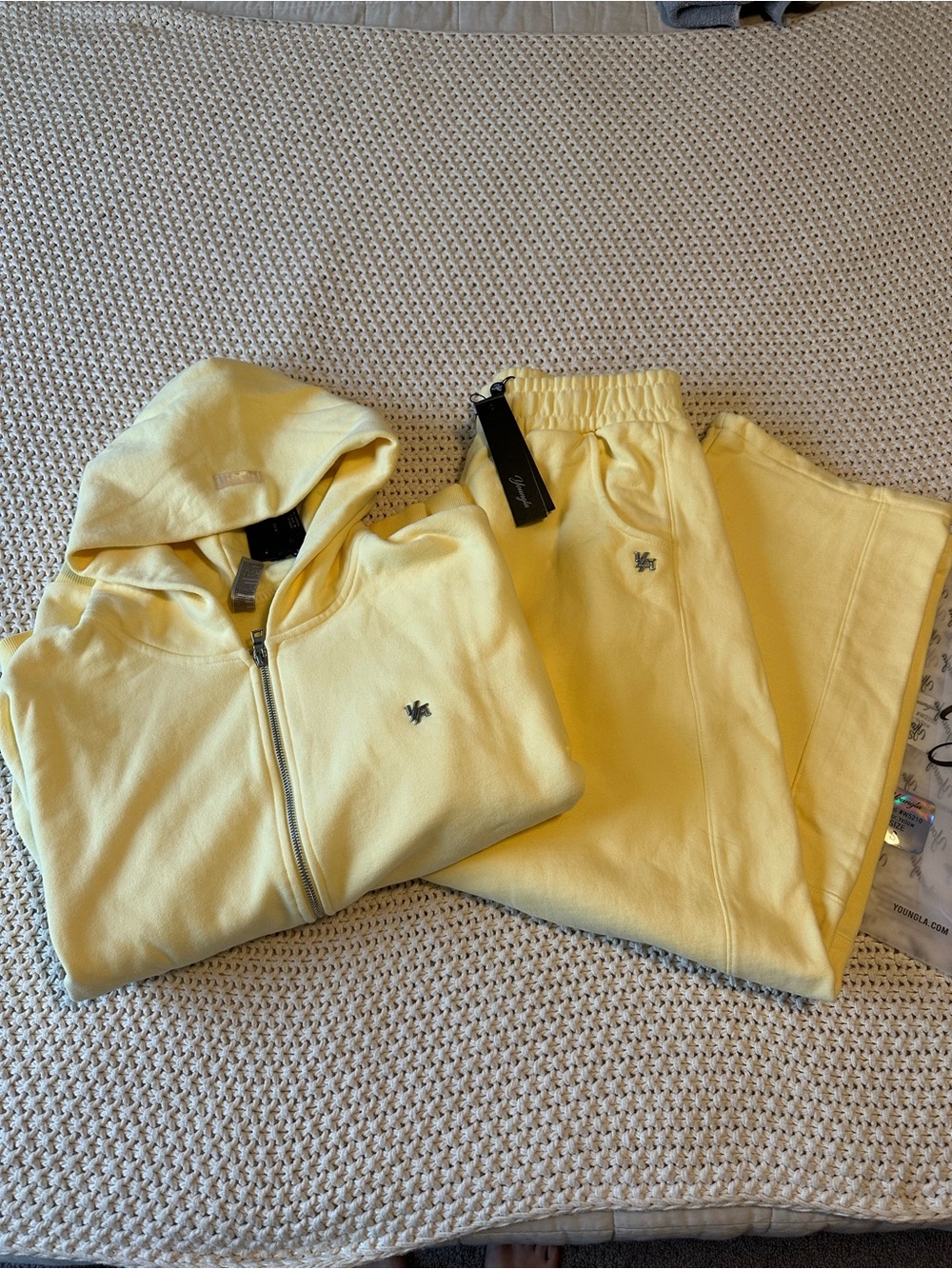 YoungLA Studio Edit Zip Hoodie and Barrel Joggers